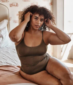 The Feel Free Adjustable Camisole - Clay -Classic Lady Wear Store 2 ModelBack 1eb584d5 d425 4ab8 b997 9ddb355e2bd4