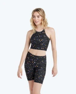 The Do-It-All High Rise Biker Shorts - Paint Splatter In Sea Urchin 8 The Do-It-All High Rise Biker Shorts - Paint Splatter In Sea Urchin -Classic Lady Wear Store 3 ModelFullBody 578cbff1 9211 4f49 9cea 94eb29a3c78a