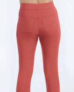 The Multitasking Slit Front Ankle Pant - Terracotta 10 The Multitasking Slit Front Ankle Pant - Terracotta -Classic Lady Wear Store 4 ModelDetailBack 6904d5fa ddac 45a1 96f4 6feb7c4cc2ba