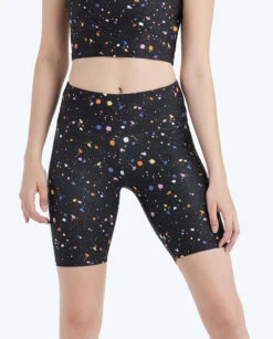 The Do-It-All High Rise Biker Shorts - Paint Splatter In Sea Urchin 9 The Do-It-All High Rise Biker Shorts - Paint Splatter In Sea Urchin -Classic Lady Wear Store 4 ModelDetail d055a951 4ee4 4790 9116 54546290a963