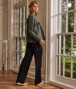 The Classic Pleat Straight Leg Trouser Pant - Sea Urchin -Classic Lady Wear Store 4 ProductImage 22a7cb69 0a6e 4bbf bc85 524644bebe87
