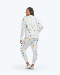 The Softest French Terry Jogger - Scatter Stars In White Sand -Classic Lady Wear Store 5 ExtraProductShot b9da88d2 a97f 4967 886e d9f2cd9a4018