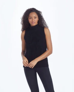 The High Neck Sweater Vest - Sea Urchin -Classic Lady Wear Store 6 ExtraProductShot2 f7955e88 1f6f 4bbc 9722 411702787a41