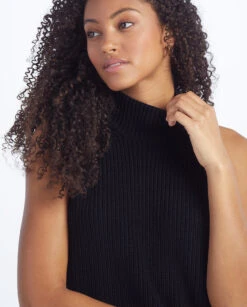 The High Neck Sweater Vest - Sea Urchin -Classic Lady Wear Store 8 ExtraProductShot4 1070d536 132f 4e91 9100 deedc83fe2dc