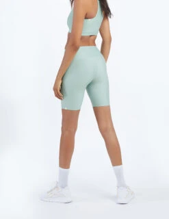 The Do-It-All High Rise Biker Shorts - Sage 10 The Do-It-All High Rise Biker Shorts - Sage -Classic Lady Wear Store BikerShort Sage ExtraProductShot2