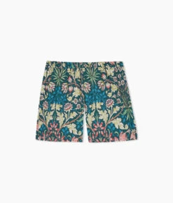 The Boys' Swim Short - Hyacinth In Sunburst & Teal