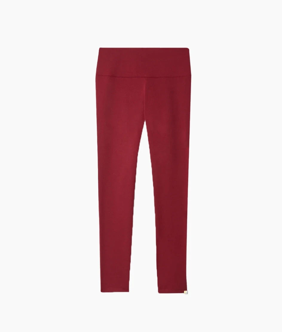The Coziest High Rise Full Length Leggings - Pinot 4 The Coziest High Rise Full Length Leggings - Pinot - Image 4