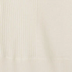 The Luxe Cashmere Blend Funnel Neck Sweater - White Sand -Classic Lady Wear Store CashmereBlendFunnelNeck WhiteSandFabric