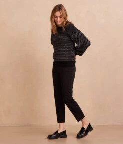 The Everyday Seamed Legging Pant - Sea Urchin 9 The Everyday Seamed Legging Pant - Sea Urchin -Classic Lady Wear Store EverydaySeamedLeggingPant Sea Urchin Side Full