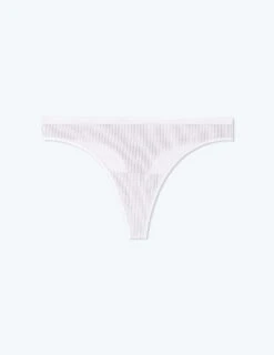 The Feel Free Thong Underwear - White Sand
