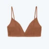 The Feel Free Adjustable Triangle Bralette - Praline