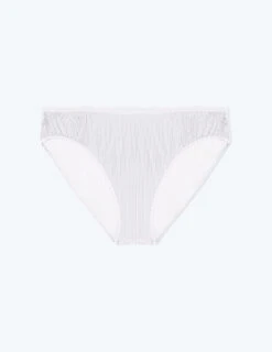 The Feel Free High Rise Brief Underwear - White Sand