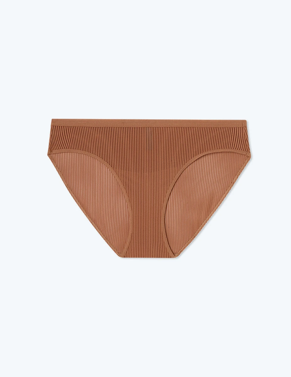 The Feel Free Bikini Underwear - Praline 1 The Feel Free Bikini Underwear - Praline