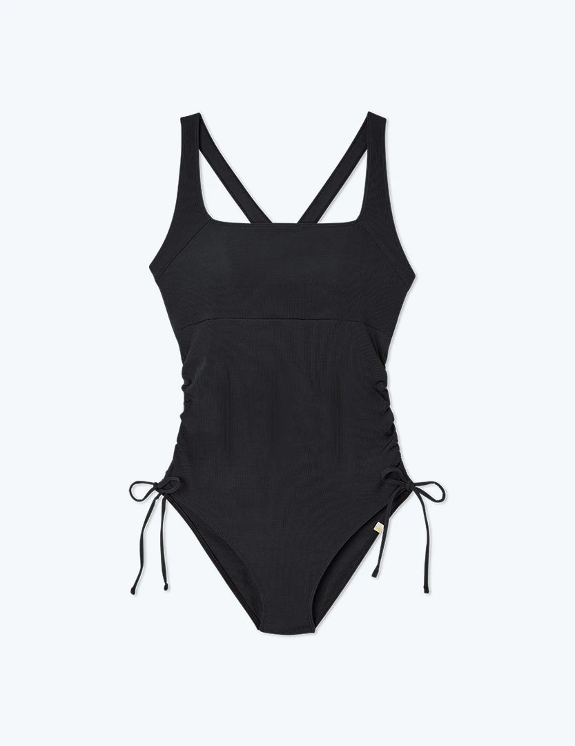 The Maternity Ribbed Cinched Current - Sea Urchin 1 The Maternity Ribbed Cinched Current - Sea Urchin