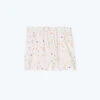 The Softest French Terry Lounge Shorts - Paint Splatter In White Sand