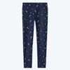 The Do-It-All High Rise 7/8 Leggings - Small Scatter Stars In Deep Sea
