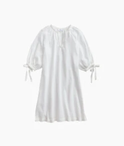 The Going Places Gauze Cover-Up Dress - White Sand