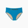 The Belted-Chain High Leg High Rise Bikini Bottoms - Capri