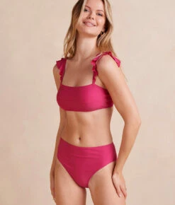 The High Leg High Rise Bottom - Spritz -Classic Lady Wear Store HighLegHighRiseBottom Spritz Front Crop