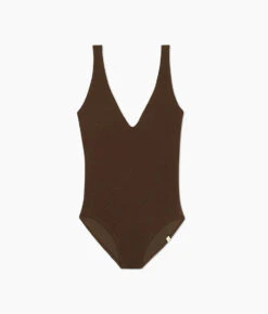 The LuxeCrinkle Backflip - Mocha -Classic Lady Wear Store LuxeCrinkle Backflip Mocha Crepe FLAT