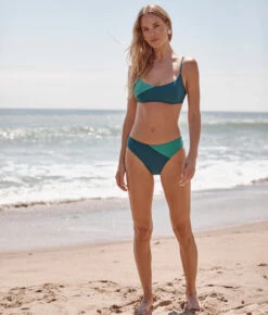The Marina Bikini Top - Seaglass & Seaweed -Classic Lady Wear Store Marina Bikini Top Seaglass Seaweed 2