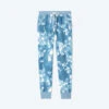 The Softest French Terry Jogger - Blue Horizon Tie Dye