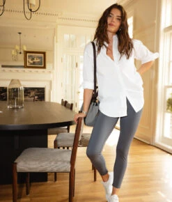 The Perfect Boyfriend Shirt - White Sand -Classic Lady Wear Store Perfect Boyfriend Shirt White Sand 3 1cc7ea03 707b 4625 9a81 3cef58b991ef