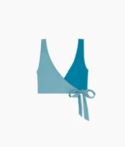 The Perfect Wrap Bikini Top - Bluestone & Mist -Classic Lady Wear Store Perfect Wrap Bikini Top Stone Blue Oceanside FLAT 61c48ce8 1311 41de 8e9e 6cb447d16bc8