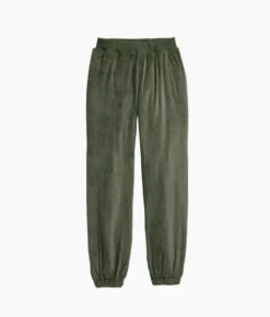 The Plush Velour Jogger - Olive 9 The Plush Velour Jogger - Olive -Classic Lady Wear Store Plush Velour Jogger Olive 5