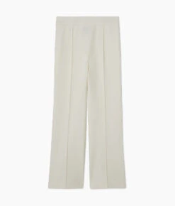 The Icon Ponte Pintuck Trouser Pant - White Sand -Classic Lady Wear Store PontePant WhiteSand 1 575c92b8 4cec 479d 888e 77cc1481bb14
