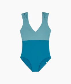 The Long Torso Ruched Backflip - Bluestone & Mist -Classic Lady Wear Store Ruched Backflip Stone Blue Oceanside FLAT c40ef3c0 246b 4f52 aec4 8d40ce7e3abf