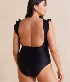 The Long Torso Ruffle Backflip - Sea Urchin -Classic Lady Wear Store RuffleBackflip SeaUrchin Back Crop 83e3dffb cb48 4533 a898 a48e9adfff99