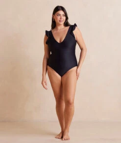 The Long Torso Ruffle Backflip - Sea Urchin -Classic Lady Wear Store RuffleBackflip SeaUrchin Front Full fc2a8015 429c 4d39 91b9 69dd5db09b19