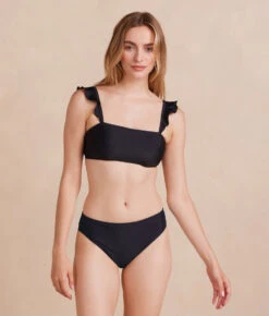 The Ruffle Oasis Bikini Top - Sea Urchin -Classic Lady Wear Store Ruffle Oasis Bikini