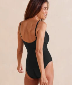 The Sea Breeze Cutout One-Piece - Sea Urchin -Classic Lady Wear Store SeabreezeCutoutSeaUrchin2Back