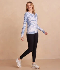 The Long Sleeve Pullover - Slate Marble -Classic Lady Wear Store Side Full TheLongSleevePullover SlateMarble