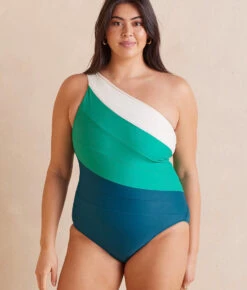 The Sidestroke - Seaweed & Seaglass & White Sand 17 The Sidestroke - Seaweed & Seaglass & White Sand -Classic Lady Wear Store Sidestroke Seaweed Seaglass WhiteSandFront Crop