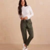 The Softest French Terry Tie-Waist Pant - Main