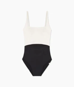 The Canal Cutout One-Piece - Sea Urchin & White Sand 5 The Canal Cutout One-Piece - Sea Urchin & White Sand -Classic Lady Wear Store Square Neck One Piece Cut Out Sea Urchin Flat New
