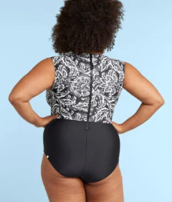 The Surf - Batik In Sea Urchin & White Sand -Classic Lady Wear Store SurfBatikinSeaUrchin WhiteSandBack2