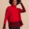 The Coziest Cashmere Blend Turtleneck - Pinot & Lava