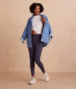 The Coziest High Rise Full Length Leggings - Midnight 8 The Coziest High Rise Full Length Leggings - Midnight -Classic Lady Wear Store The Brushed High Rise Full Length Leggings Midnight 2