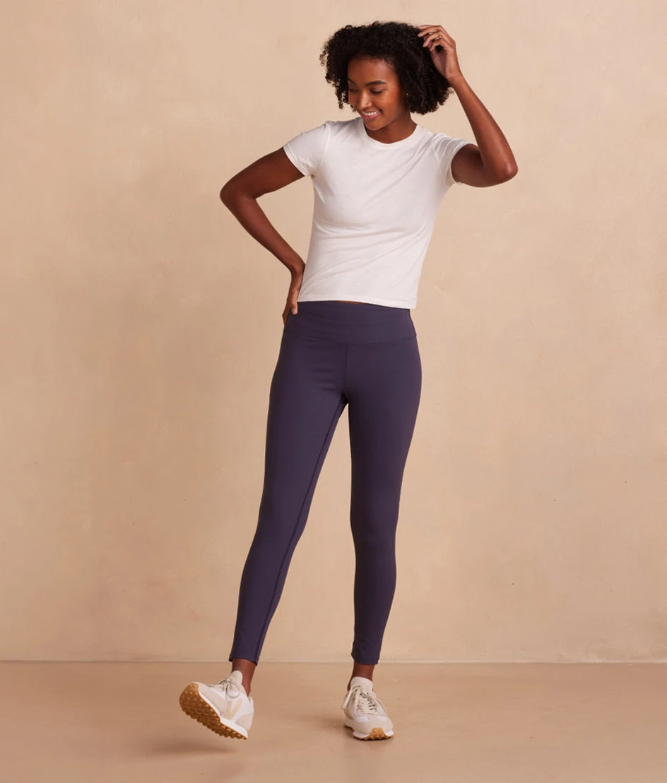 The Coziest High Rise Full Length Leggings - Midnight 2 The Coziest High Rise Full Length Leggings - Midnight - Image 2