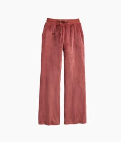 The Plush Velour Lounge Pant - Rosewood -Classic Lady Wear Store The Plush Velour Lounge Pant Rosewood 4