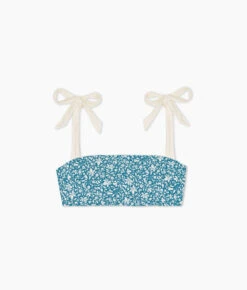 The Tie Oasis Bikini Top - Meadow Floral In Mist 9 The Tie Oasis Bikini Top - Meadow Floral In Mist -Classic Lady Wear Store Tie Oasis Bikini Top Meadow Floral Mist 5