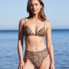 The Triangle Bikini Top - Leopard