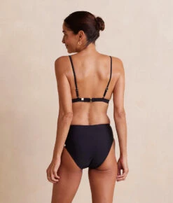 The Tie Belt High Leg Mid Rise Bottom - Sea Urchin -Classic Lady Wear Store TriangleBikiniTop SeaUrchin Back 2377e533 d60c 4a9e 8d21 2dd2ea6e02d9