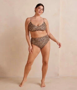 The Wanderlust Bikini Top - Leopard 8 The Wanderlust Bikini Top - Leopard -Classic Lady Wear Store WanderlustBikiniTop Leopard Front Full