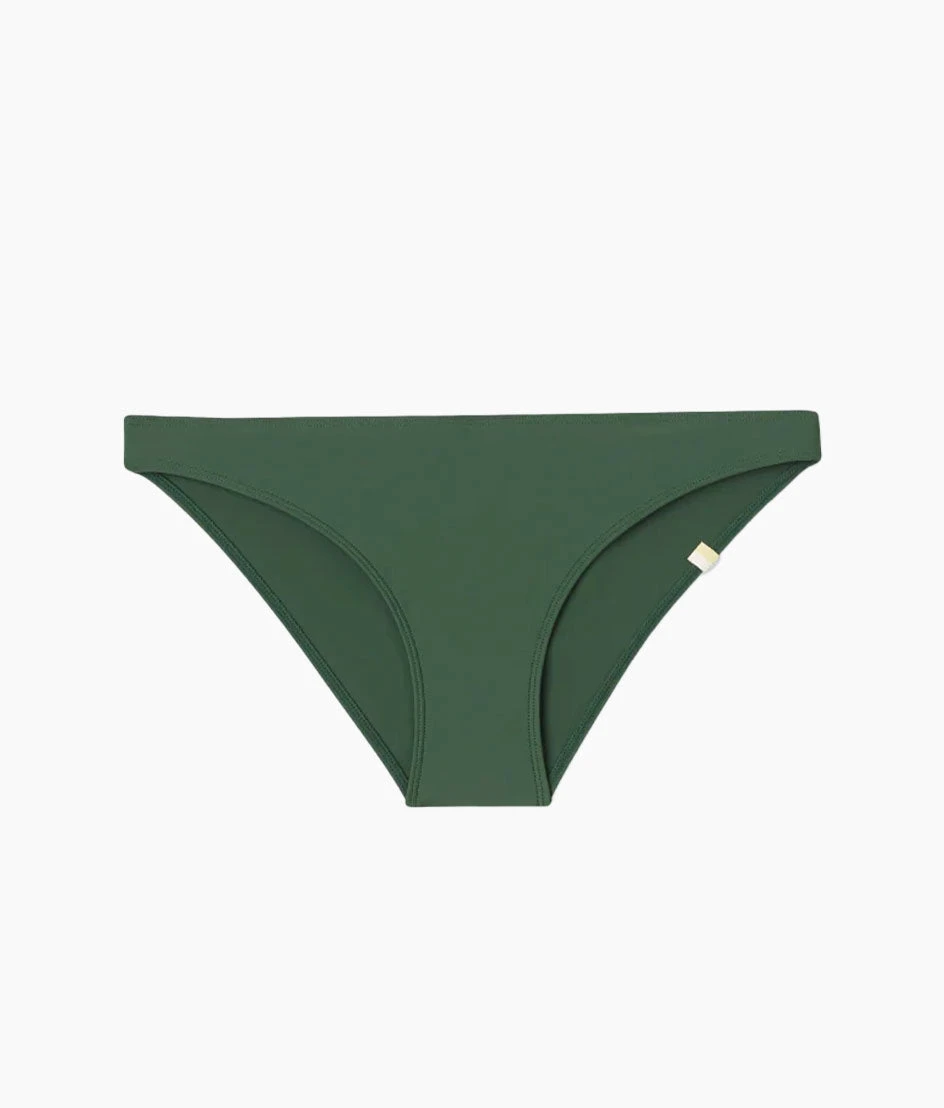 The Low Rise Bikini Bottom - Olive 6 The Low Rise Bikini Bottom - Olive - Image 6
