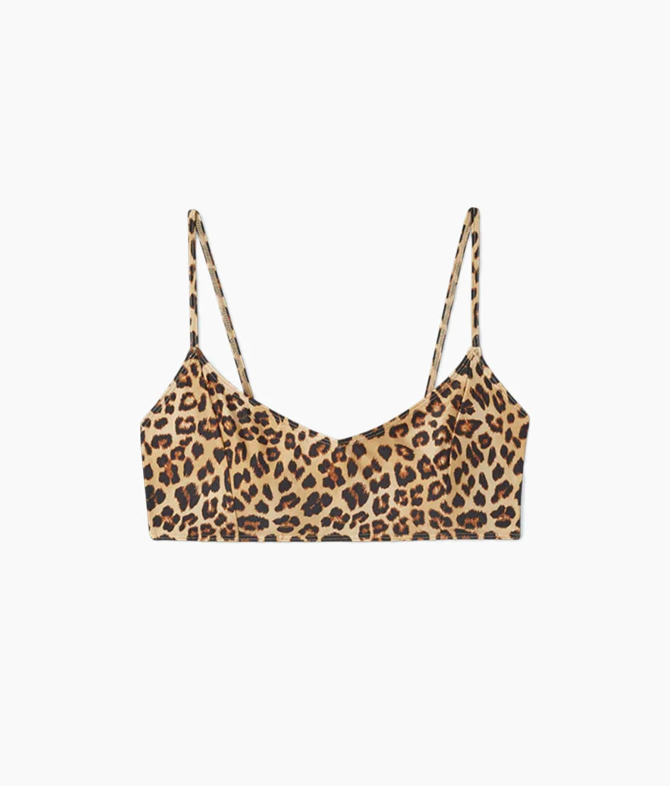 The Wanderlust Bikini Top - Leopard 6 The Wanderlust Bikini Top - Leopard - Image 6